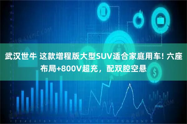 武汉世牛 这款增程版大型SUV适合家庭用车! 六座布局+800V超充，配双腔空悬